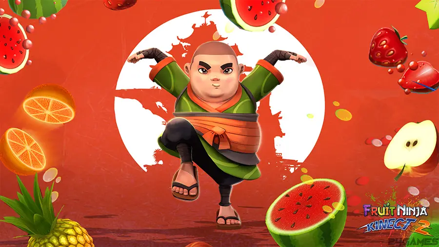 بهترین بازی های آیفون، بازی Fruit Ninja