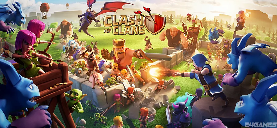 بهترین بازی های اندروید، بازی Clash of Clans