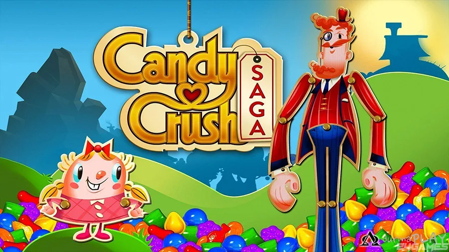 بهترین بازی های اندروید، بازی Candy Crush Saga